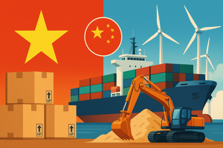 🇻🇳 Vietnam’s Bold Pivot: Boosting Imports from China & Building Dreams with Cambodian Sand