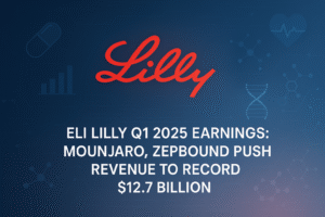 Read more about the article Eli Lilly Q1 2025 Earnings: Mounjaro, Zepbound Push Revenue to Record $12.7 Billion Amid Strong Pipeline Momentum