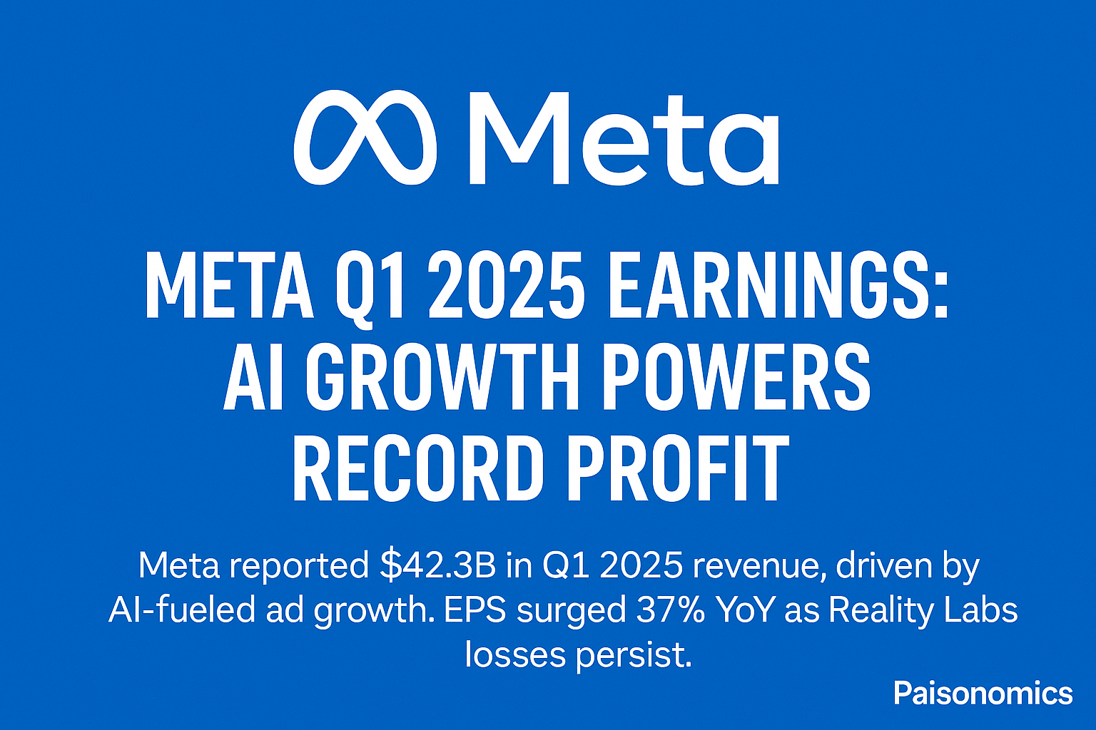 Meta Q1 2025 Earnings: AI Bets Pay Off, But Reality Labs Drag Remains