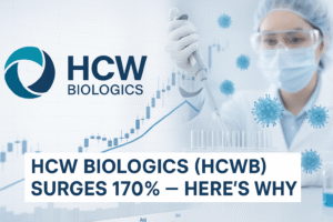 Read more about the article Why HCW Biologics (HCWB) Stock Surged Over 170% Today